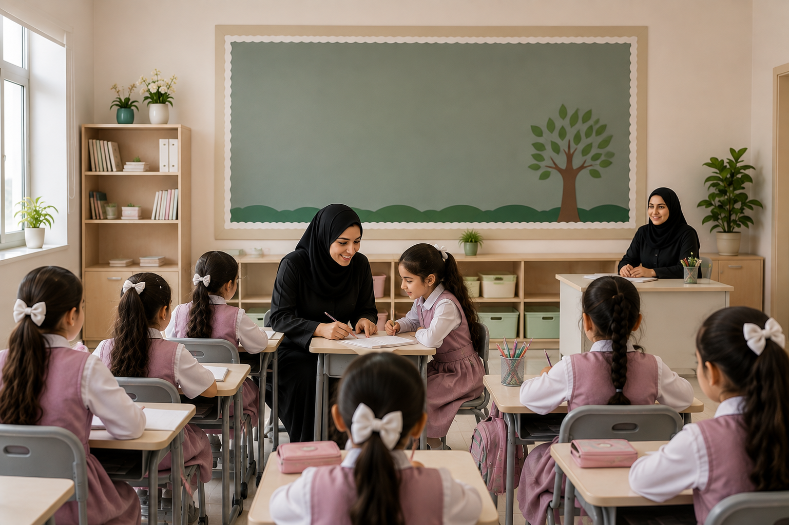 الموظفات المنضبطات خلال شهر ربيع ثاني عام 1448