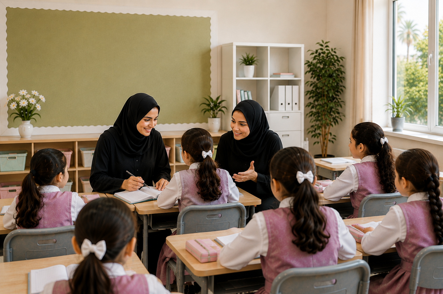 الموظفات المنضبطات خلال شهر محرم عام 1448